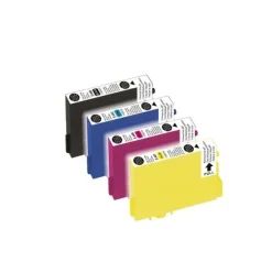 Cartouche compatible Epson T044 Parasol - pack de 4 - noir, jaune, cyan, magenta - Uprint