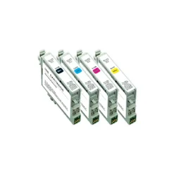 Cartouche compatible Epson T0615 ourson - pack de 4 - noir, jaune, cyan, magenta - Uprint