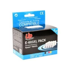 Cartouche compatible Epson 603XL Etoile de mer - pack de 4 - noir, cyan, magenta, jaune - Uprint