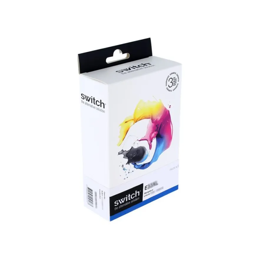 Cartouche compatible Epson 378XL Ecureuil - Pack de 6 - noir, cyan, magenta, jaune, cyan clair, magenta clair - Switch