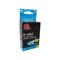 Cartouche compatible Epson 16XL Stylo plume - jaune - Uprint
