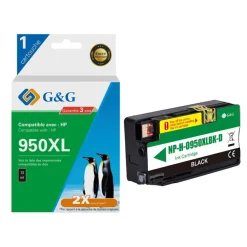 Cartouche compatible HP 950XL - noir - G&G