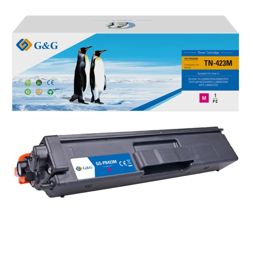 Cartouche laser compatible Brother TN423 - magenta - G&G