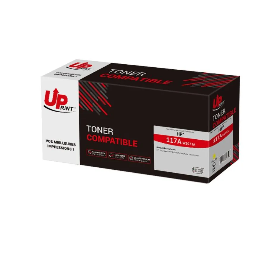 Cartouche laser compatible HP 117A - jaune - Uprint