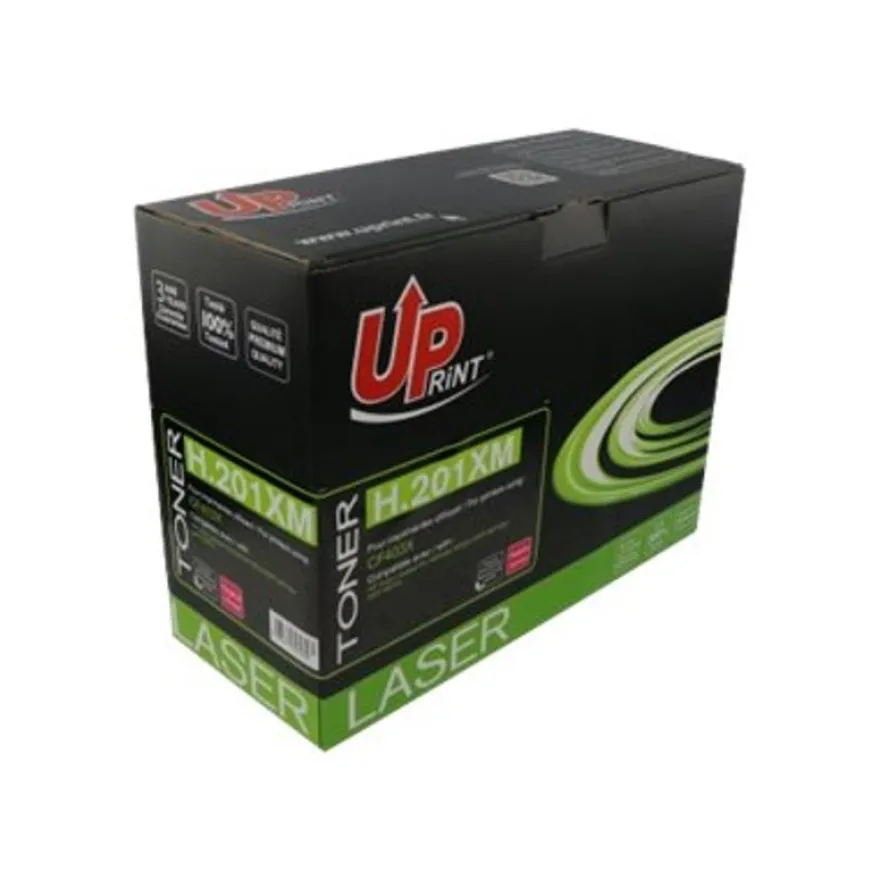 Cartouche laser compatible HP 201X - magenta - Uprint