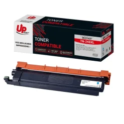 Cartouche laser compatible Brother TN248XL - cyan - Uprint