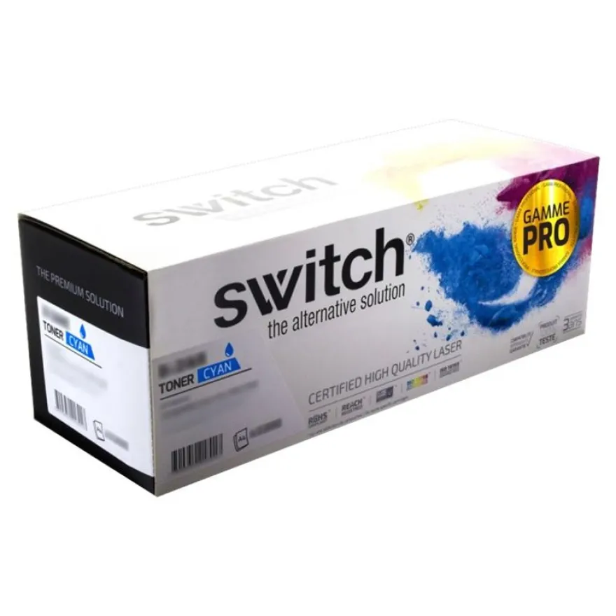 Cartouche laser compatible HP 203A - cyan - Switch