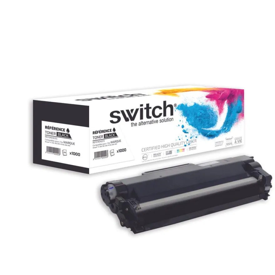 Cartouche laser compatible Brother TN2420 - noir - Switch
