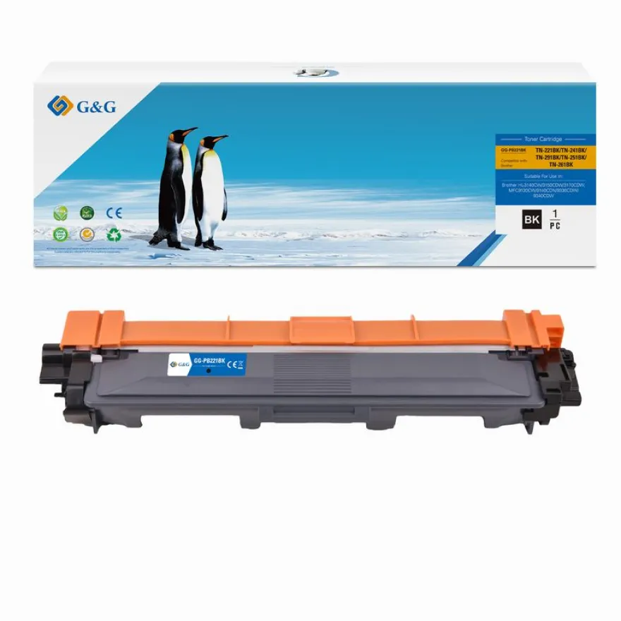 Cartouche laser compatible Brother TN241 - noir - G&G
