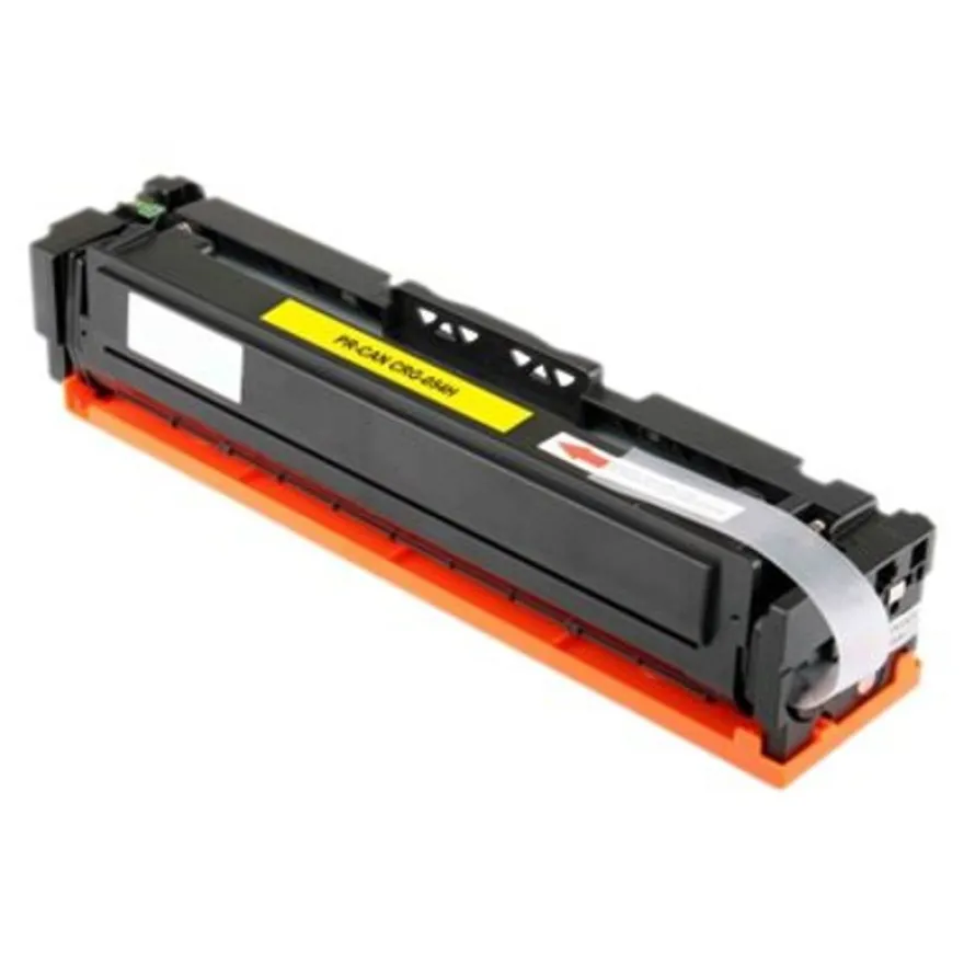 Cartouche laser compatible Canon 054H - jaune - Uprint