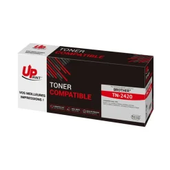 Cartouche laser compatible Brother TN2420 - noir - Uprint