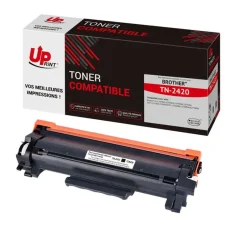 Cartouche laser compatible Brother TN2420 - noir - Uprint