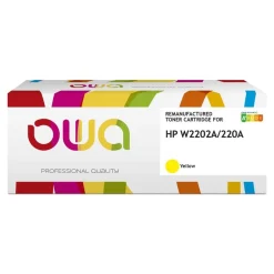 Cartouche laser compatible HP 220A - jaune - Owa
