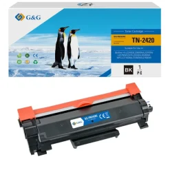Cartouche laser compatible Brother TN2420 - noir - G&G