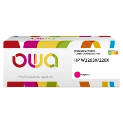 Cartouche laser compatible HP 220X - magenta - Owa