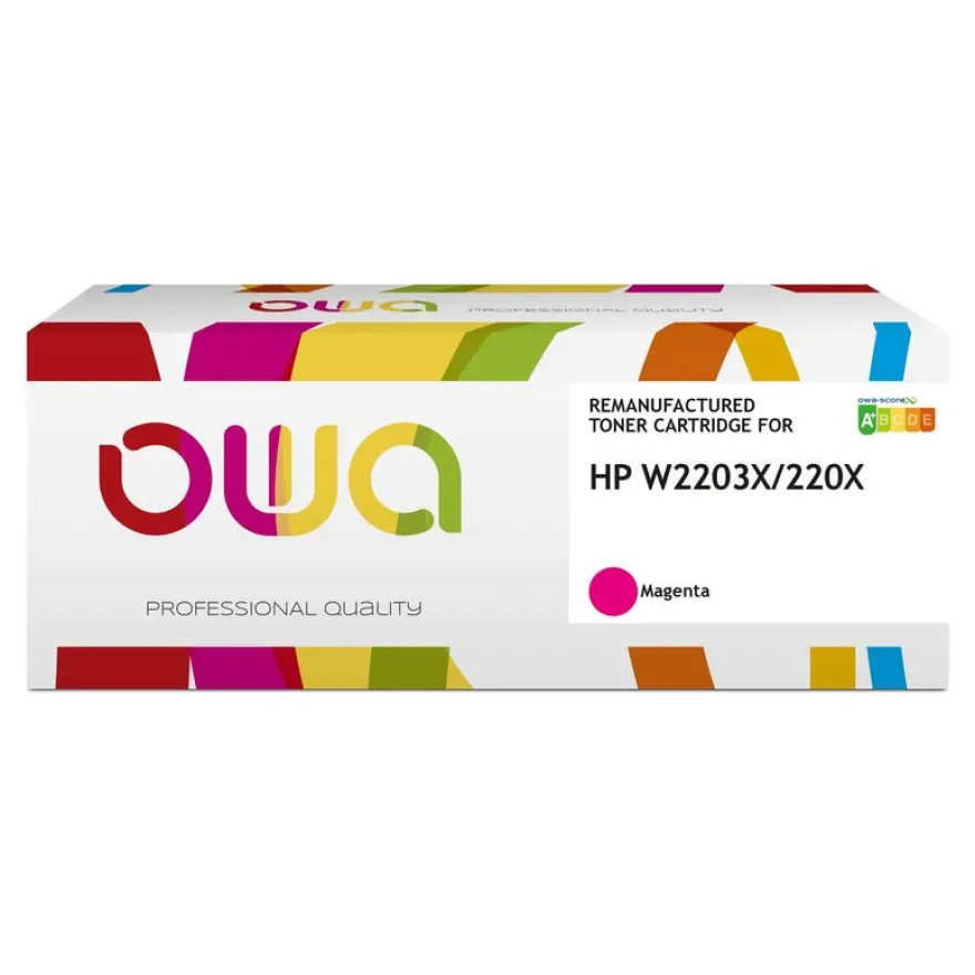 Cartouche laser compatible HP 220X - magenta - Owa