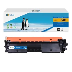 Cartouche laser compatible HP 94X - noir - G&G