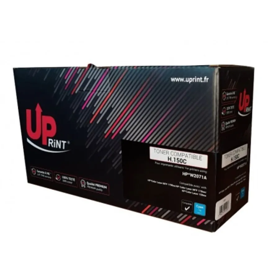 Cartouche laser compatible HP 117A - cyan - Uprint