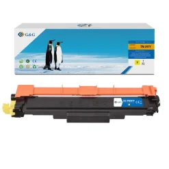 Cartouche laser compatible Brother TN247 - jaune - G&G
