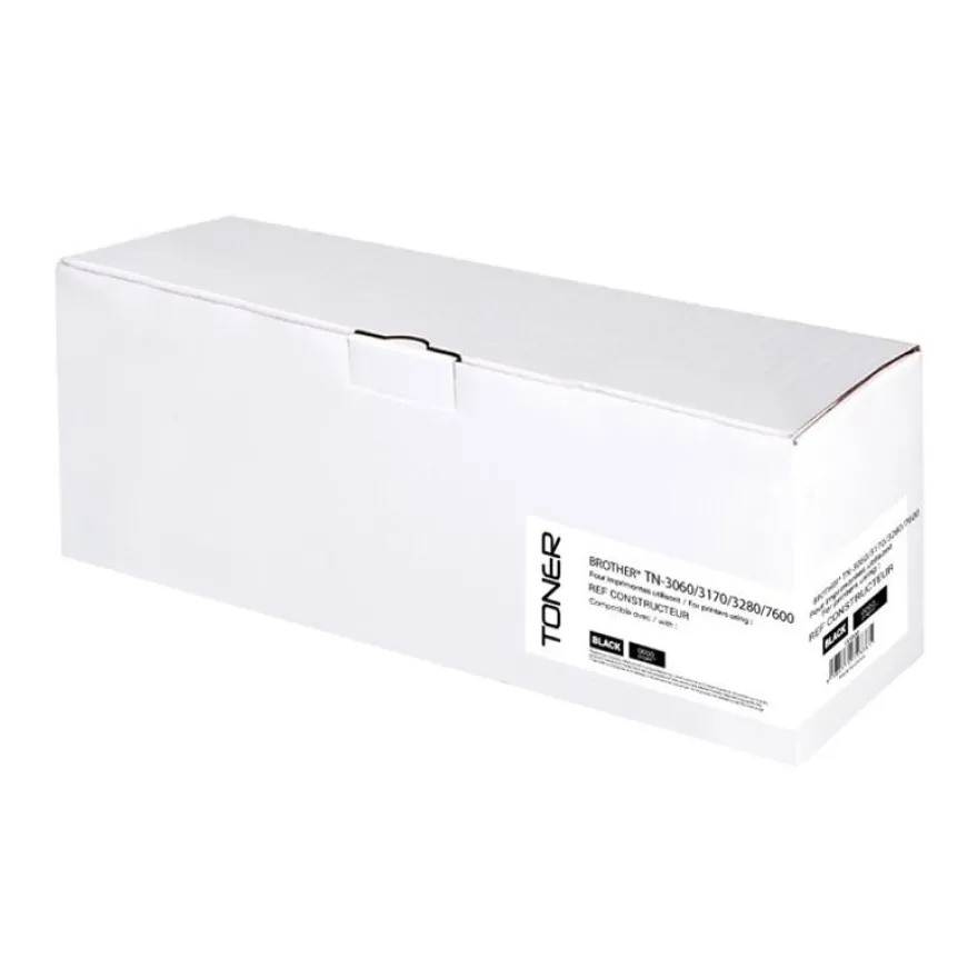 Cartouche laser compatible Brother TN3060/3170/3280/7600 - noir - Neutre
