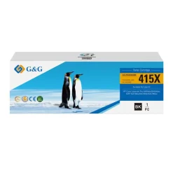 Cartouche laser compatible HP 415X - noir - G&G