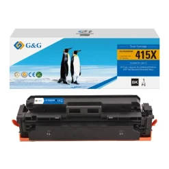 Cartouche laser compatible HP 415X - noir - G&G