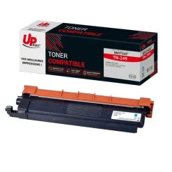 Cartouche laser compatible Brother TN249 - cyan -Uprint