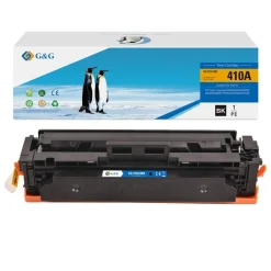 Cartouche laser compatible HP 410A - noir - G&G