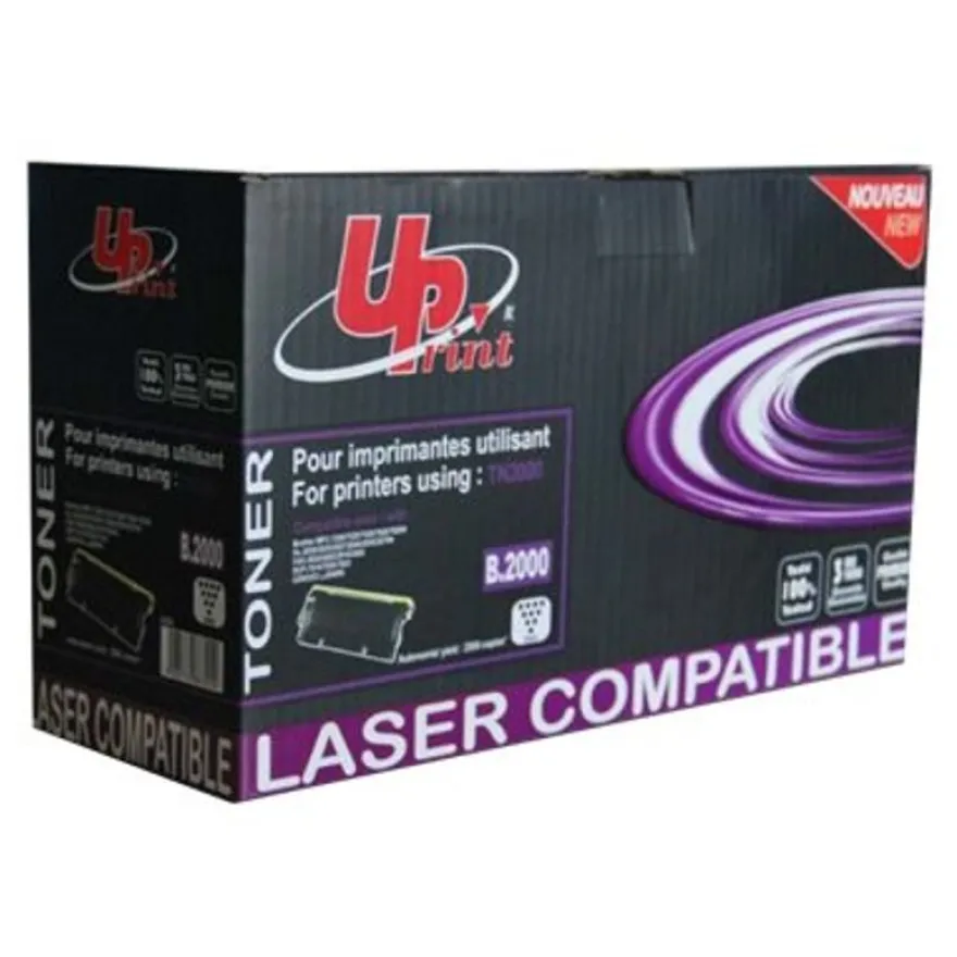 Cartouche laser compatible Brother TN2005 - noir - Uprint