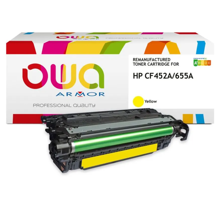Cartouche laser remanufacturée HP 05A - Jaune -OWA