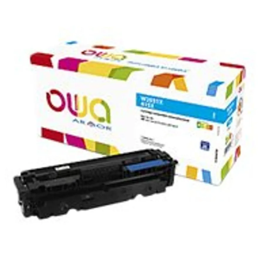 Cartouche laser remanufacturée HP 415X - cyan - Owa