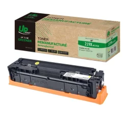 Cartouche laser remanufacturée HP 219X - Jaune - UPrint