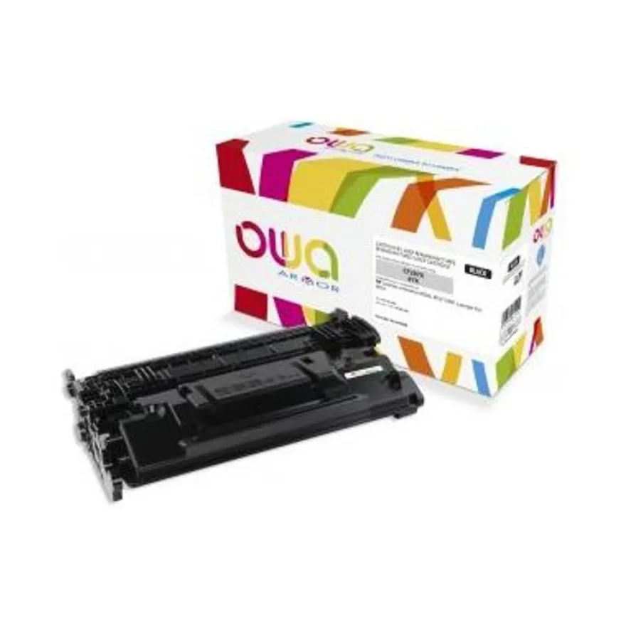 Cartouche laser remanufacturée HP 87X - noir - Owa