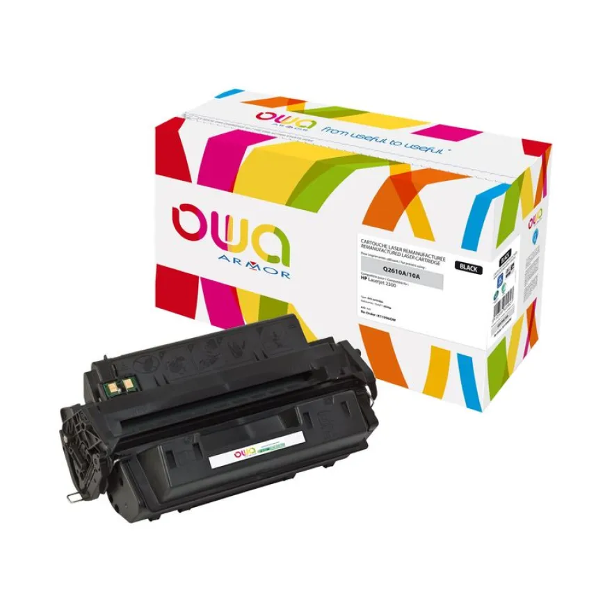 Cartouche laser remanufacturée HP 10A - noir - Owa