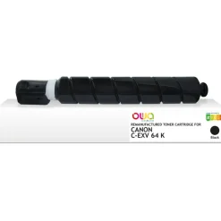 Cartouche laser remanufacturée Canon C-EXV64 - noir - Owa