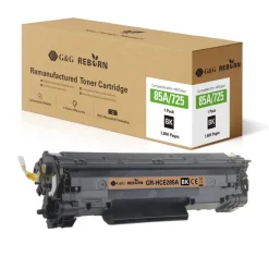 Cartouche laser remanufacturée HP 85A - noir - G&G
