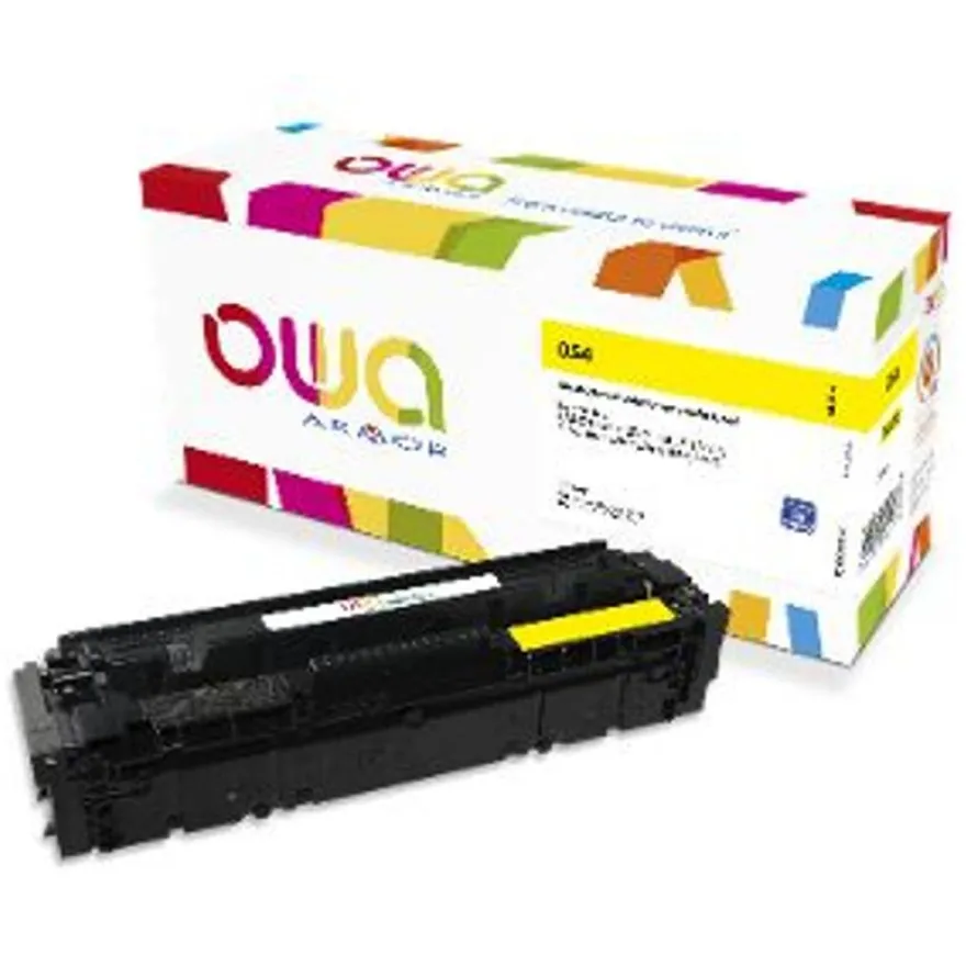 Cartouche laser remanufacturée Canon 054 - jaune - Owa