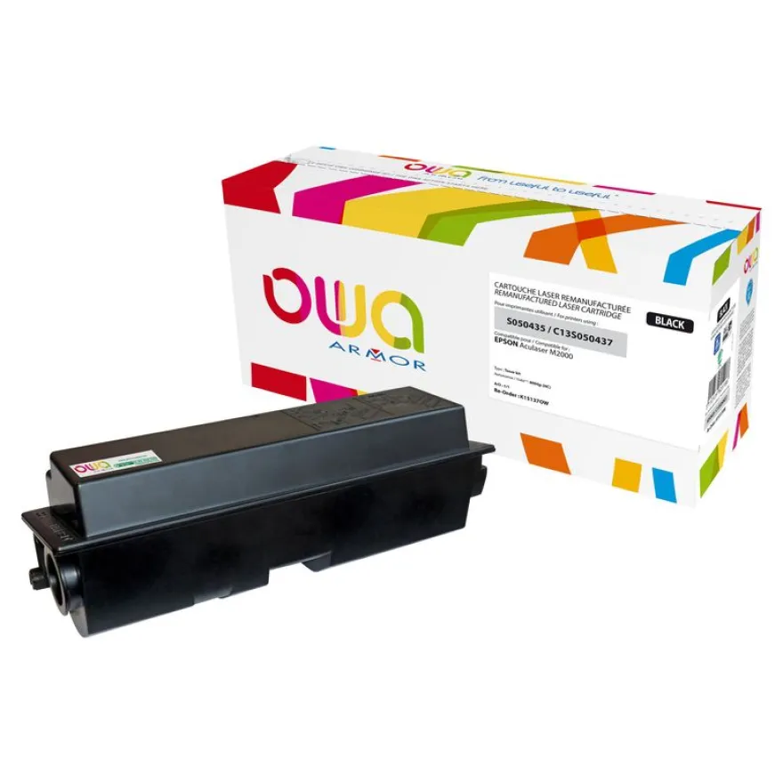 Cartouche laser remanufacturée Epson S050435 - noir - Owa