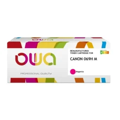 Cartouche laser remanufacturée Canon 069H - magenta - Owa