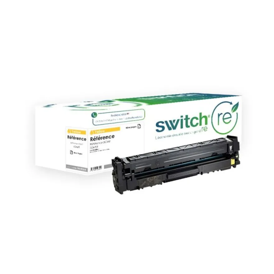 Cartouche laser remanufacturée HP 207X - jaune - Switch