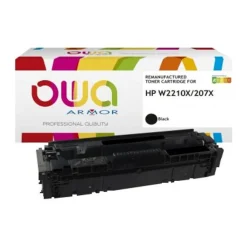 Cartouche laser remanufacturée HP 207X - noir - Owa