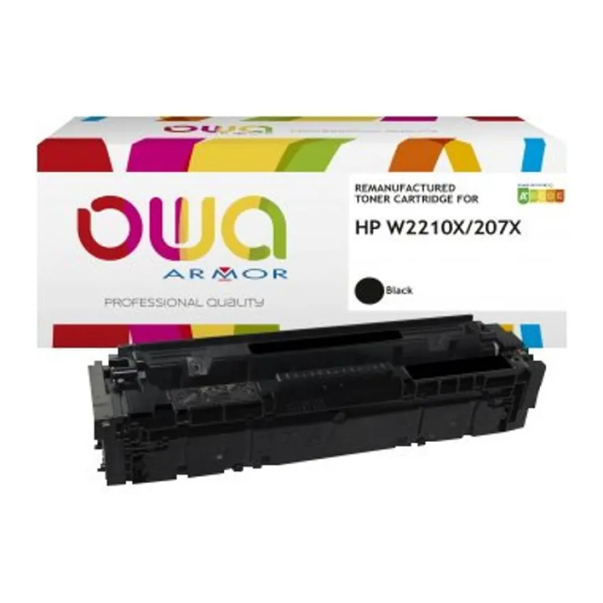 Cartouche laser remanufacturée HP 207X - noir - Owa