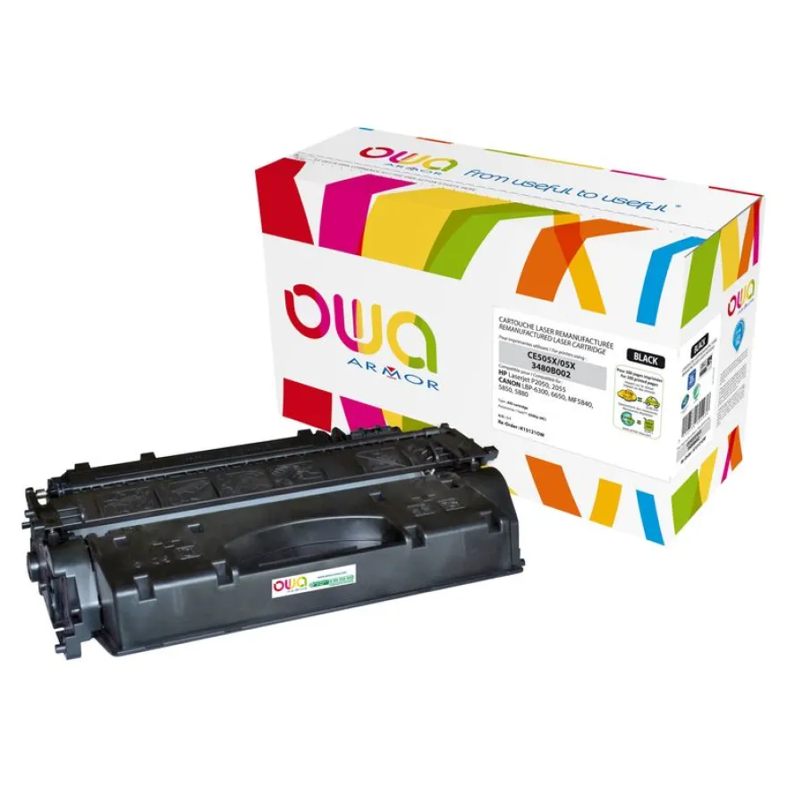 Cartouche laser remanufacturée Canon 719H - noir - Owa