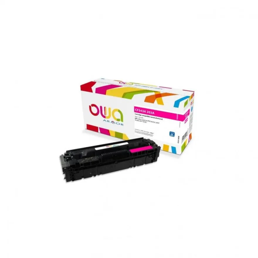 Cartouche laser remanufacturée HP 203A - magenta - Owa