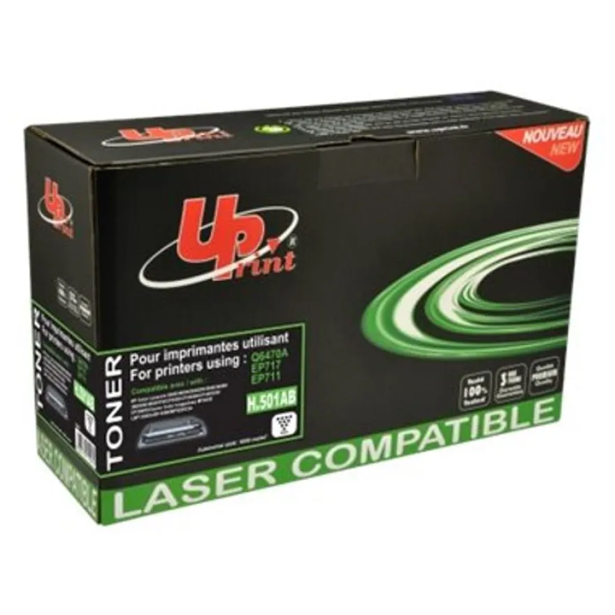 Cartouche laser remanufacturée Canon 711 - noir - Uprint
