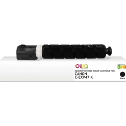 Cartouche laser remanufacturée Canon C-EXV47 - noir - Owa