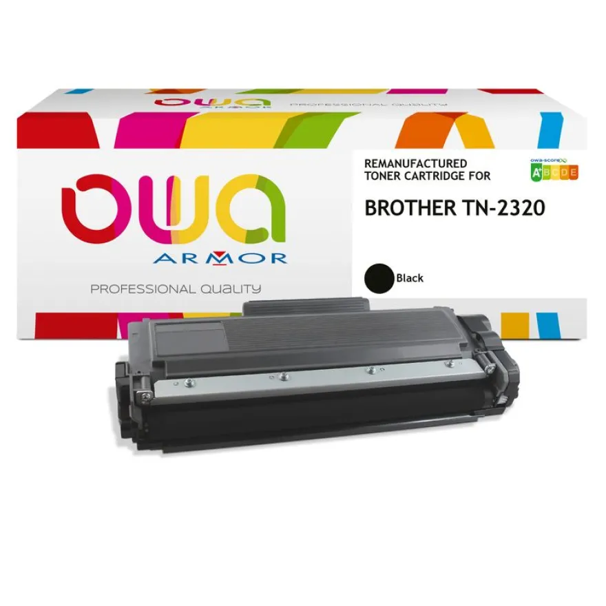 Cartouche laser remanufacturée Brother TN2320 - noir - Owa