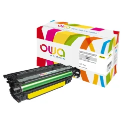 Cartouche laser remanufacturée HP 646A - jaune - Owa