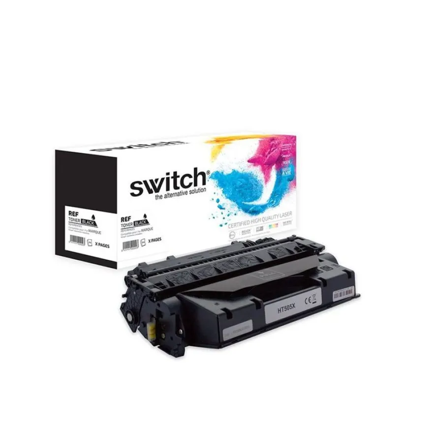 Cartouche laser remanufacturée HP 05X - noir - Switch RE