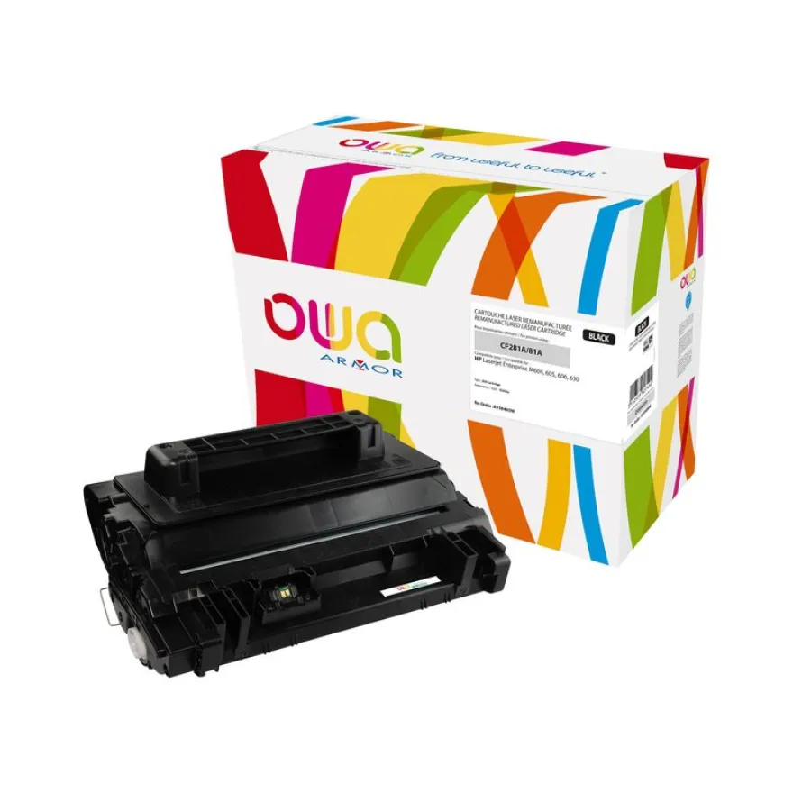 Cartouche laser remanufacturée HP 81A - noir - Owa